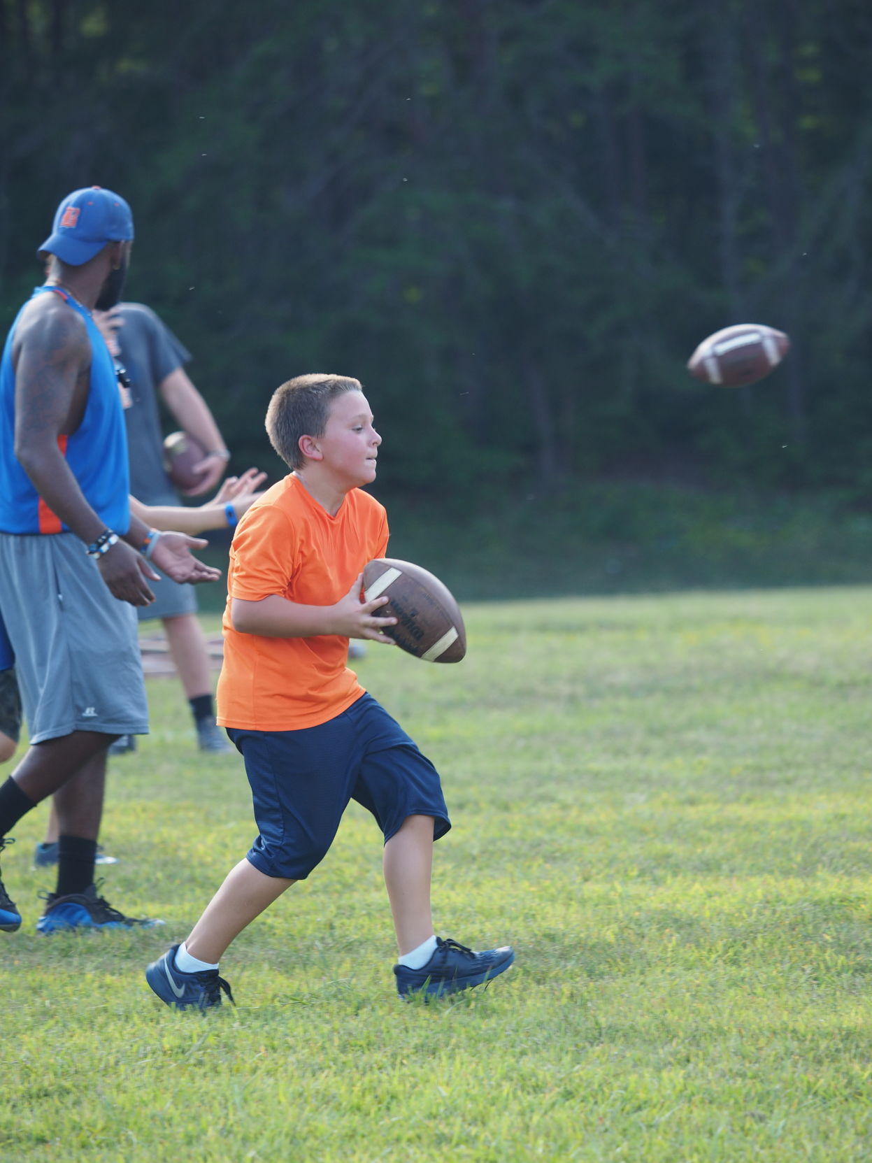 Bassett football camp